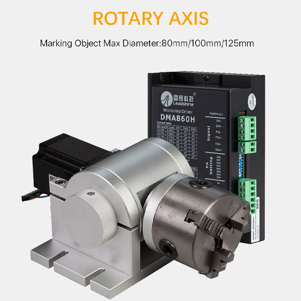 Rotary Axis Attachment for Laser Machine
